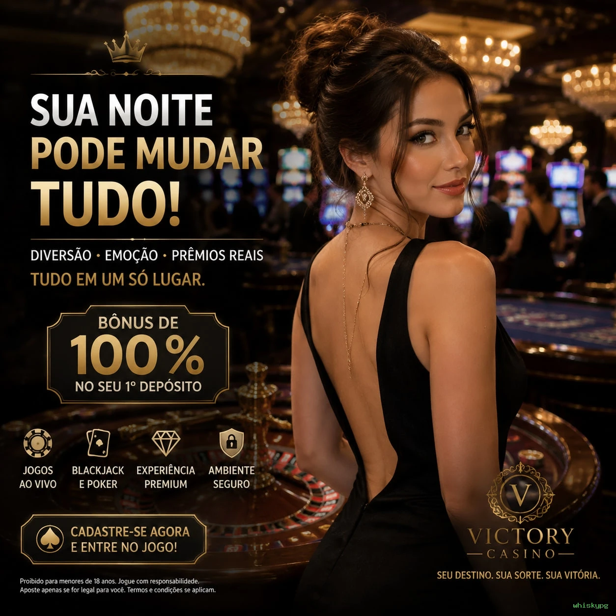 Promoções e bônus exclusivos da whiskypg